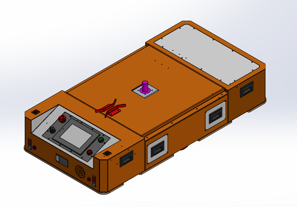 自动引导车AGV小车sw21可编辑